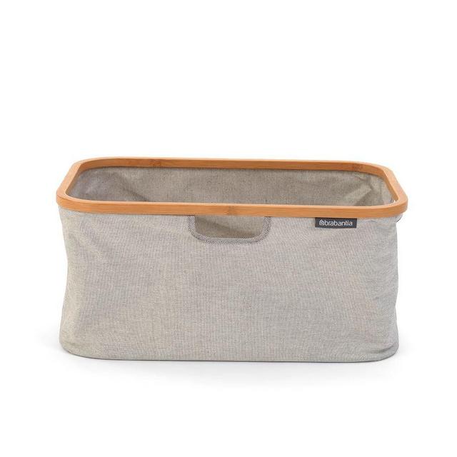 Foldable Laundry Basket, Gray - 40 Liter