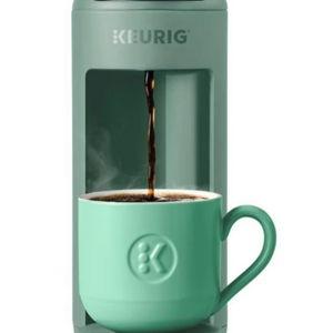 Keurig K-Mini Mate Single-Serve K-Cup Pod Coffee Maker Glamping Green