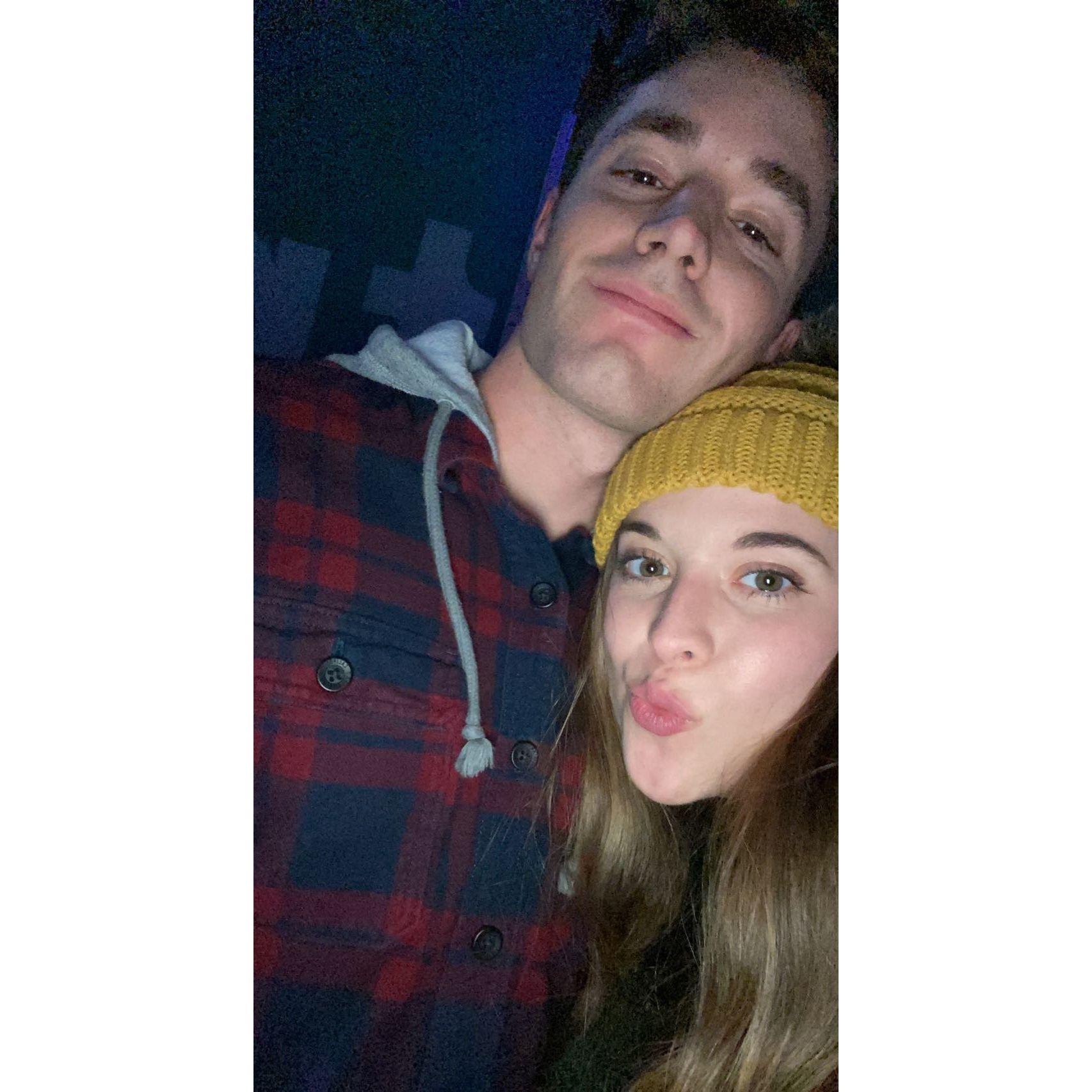 One of our first dates