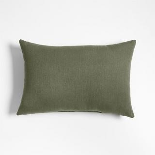 Sunbrella Canvas Outdoor Lumber Throw Pillow