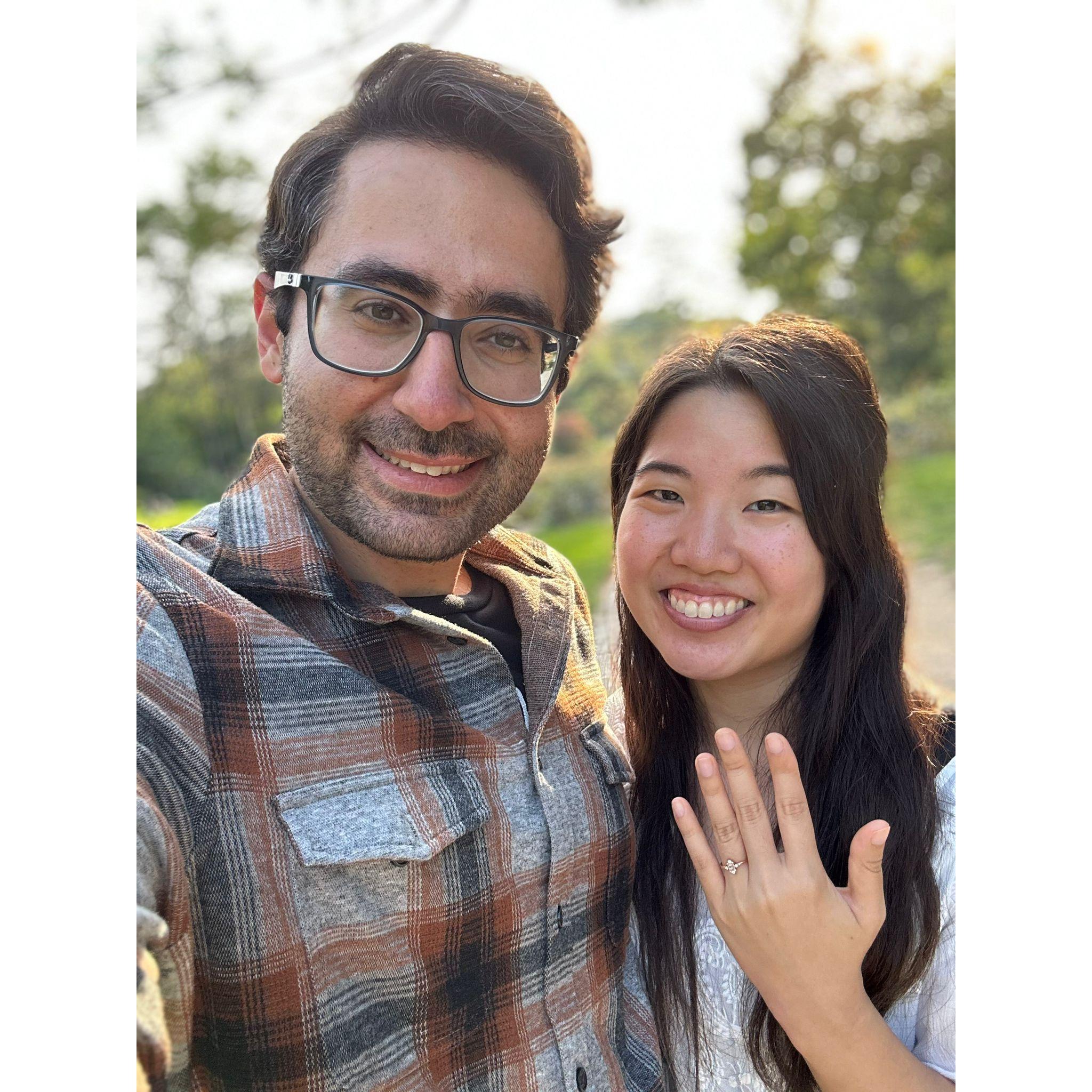 Engagement! (shoutout to Sina and Renata!)