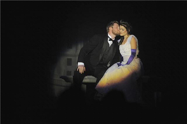 We met doing the musical Phantom in 2012