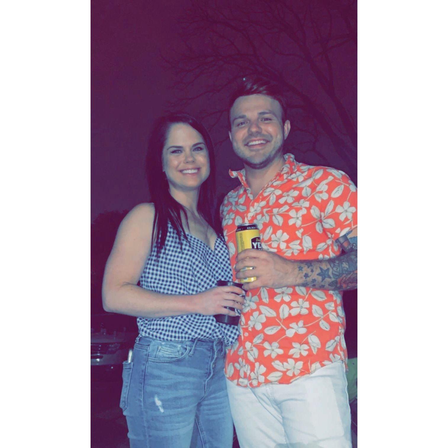 The first photo we ever took together in Nashville, TN - April 2020