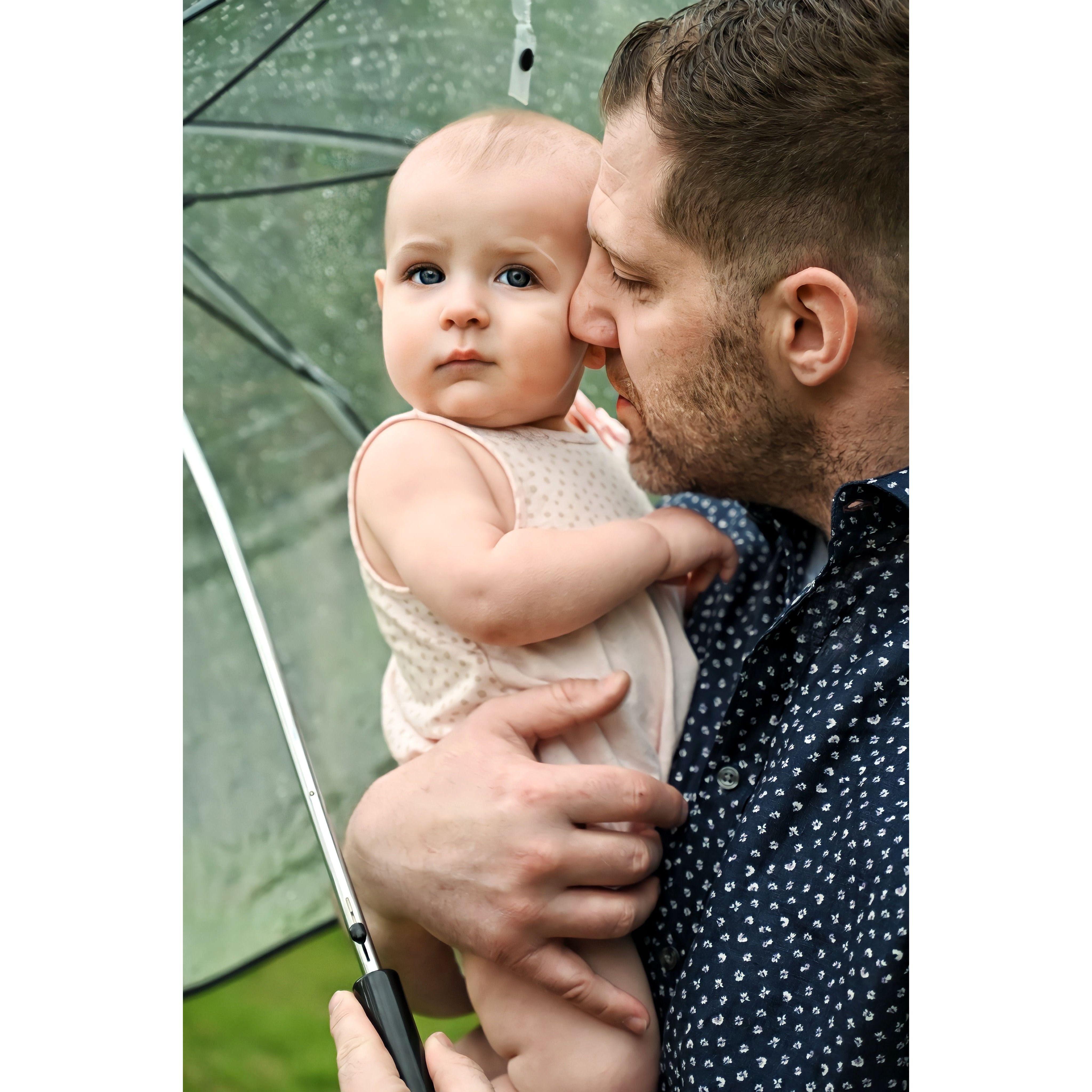 Daddy and his Lily!