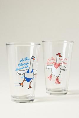 Alice & Wonder Silly Goose Pint Glass