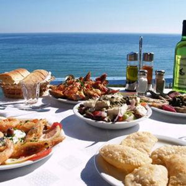 Dinner For Two in Milos, Greece