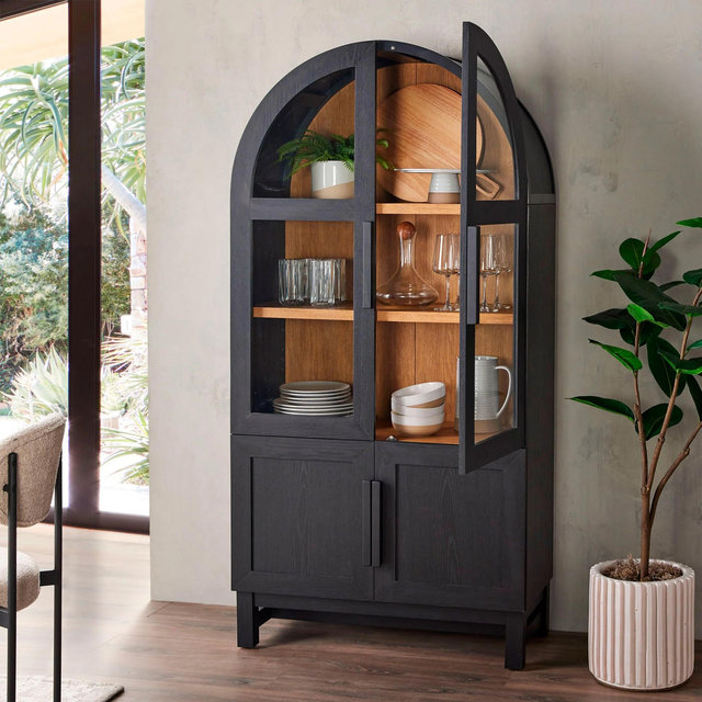 Kitchen Rounded Arch Cabinet
