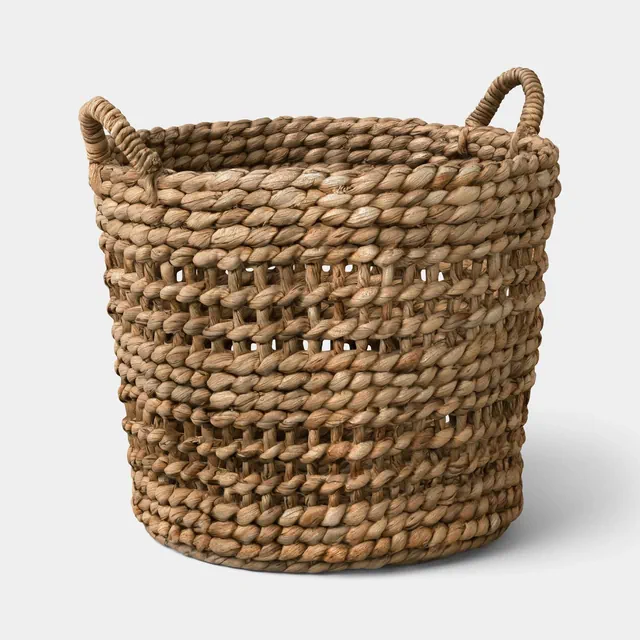 Water Hyacinth Tapered Basket Small - Threshold™