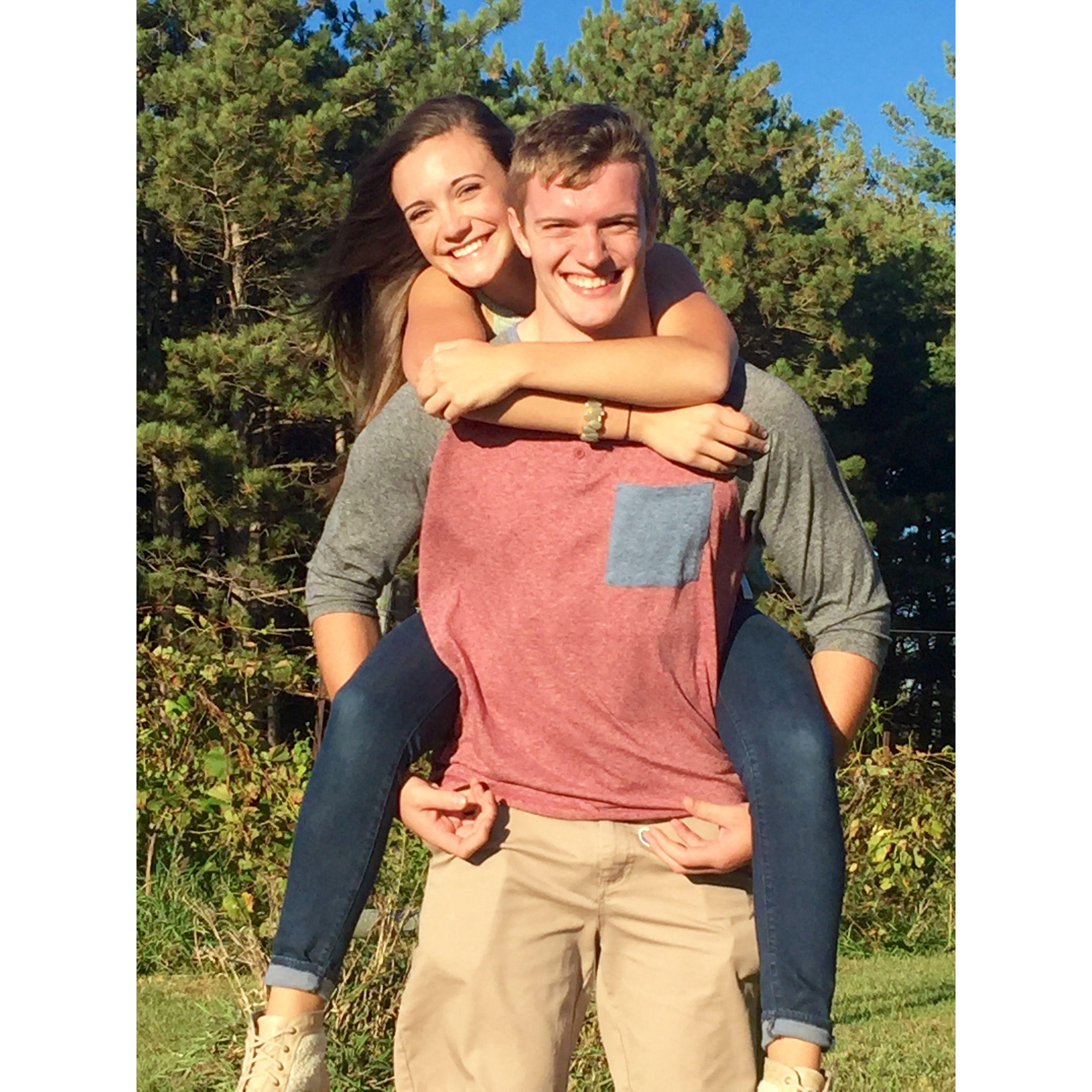 Post Homecoming Sunday Funday at an Apple Orchard 2015
