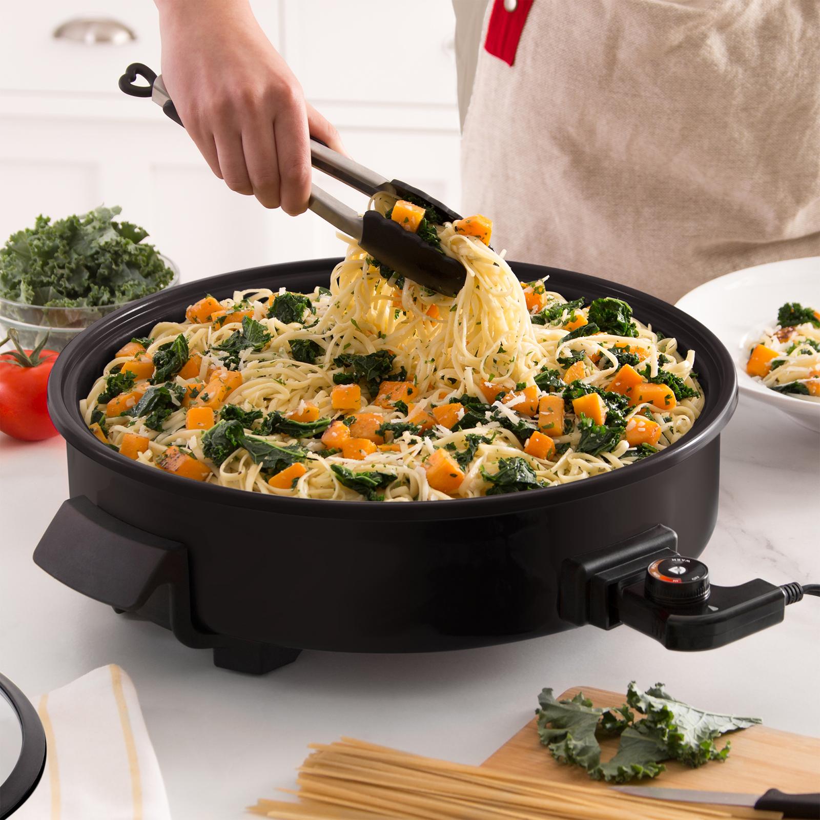 Rachael Ray, Create Delicious Hard-Anodized Aluminum Nonstick Deep Skillet  - Zola