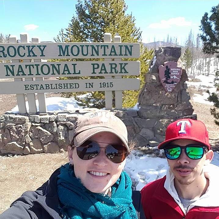 Rocky Mountain National Park visit - Colorado, April 2017