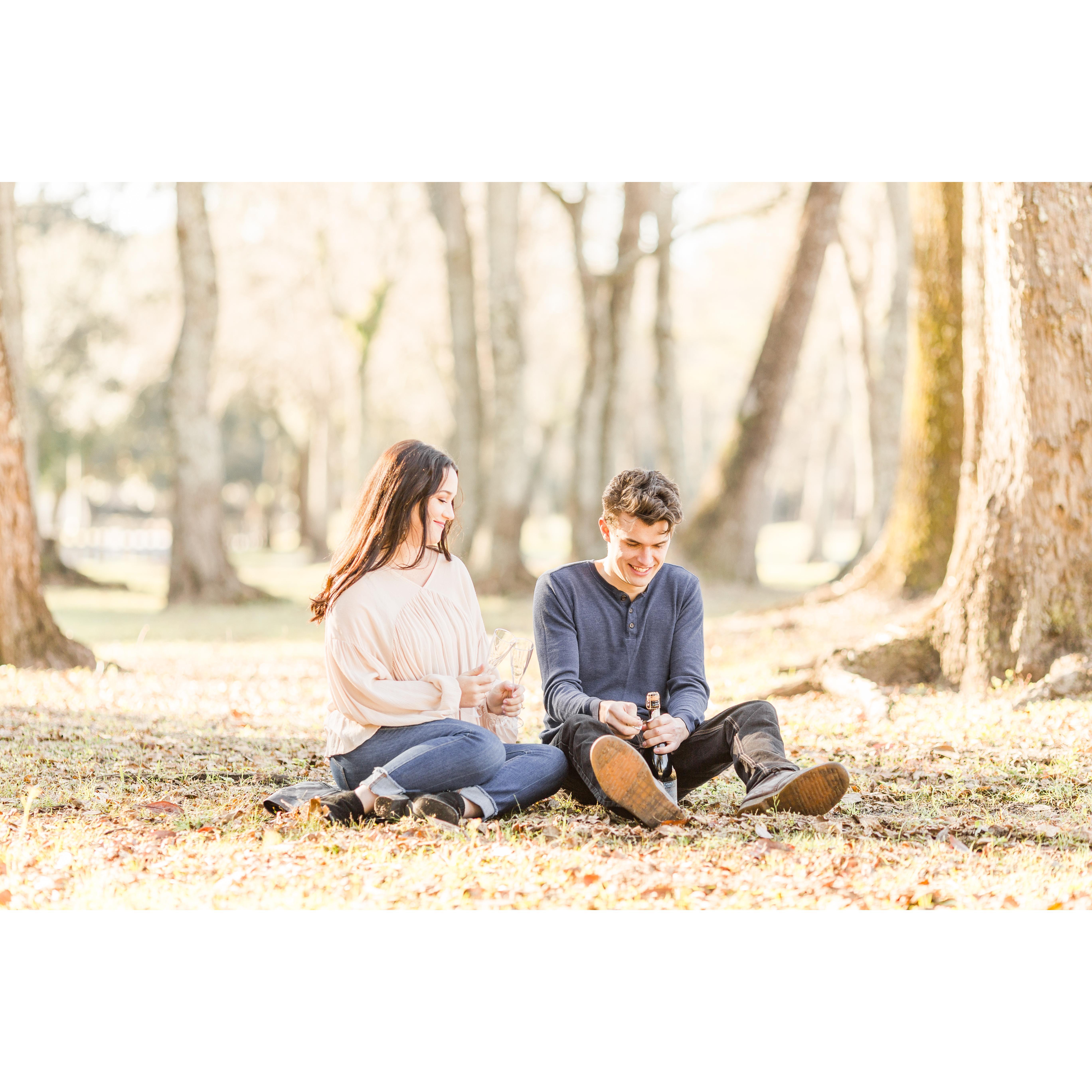 Our engagement session!