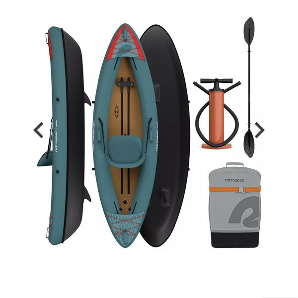 Retrospec Coaster Inflatable Kayak 1 Person