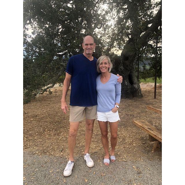 Paul making us laugh at the idyllic Progeny oak tree. (September 2020)