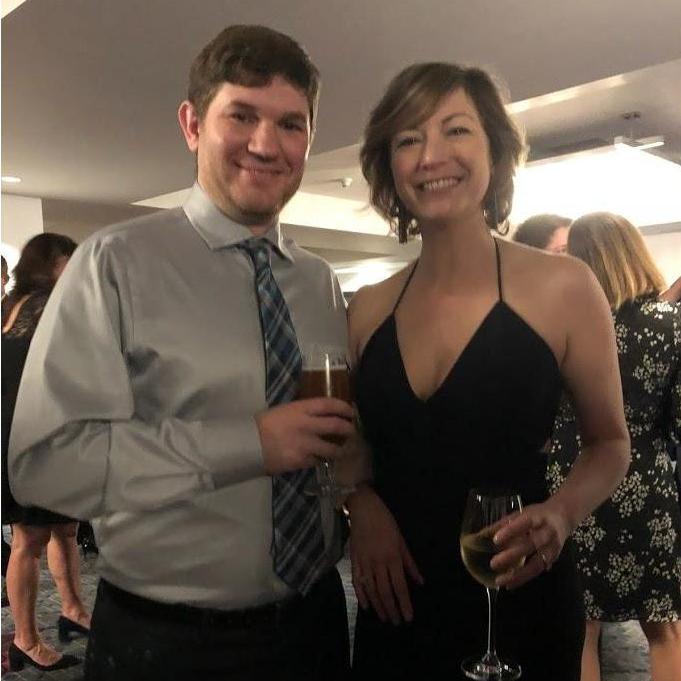 At a gala cause we're fancy...