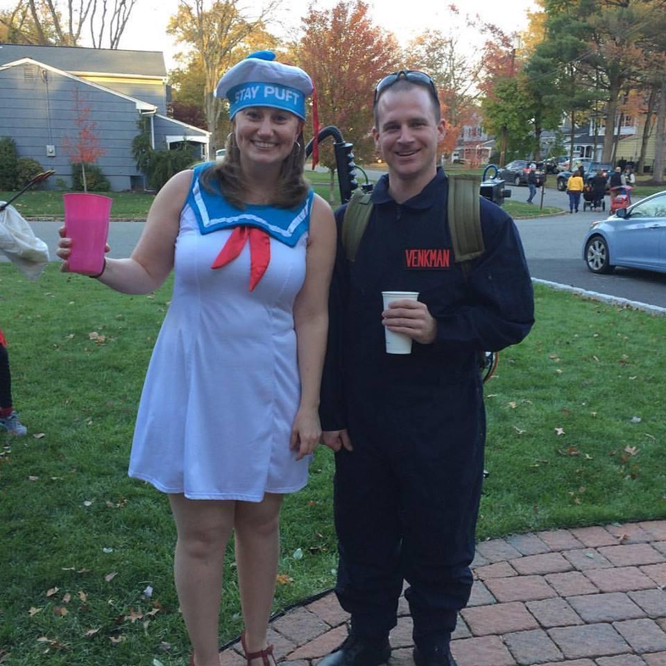 Danielle and Brian go Ghostbuster for Halloween 2016.