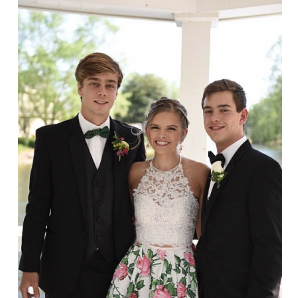 Senior Prom with JM's best man!