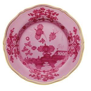 Ginori 1735 Pink Oriente Italiano Flat Dinner Plate