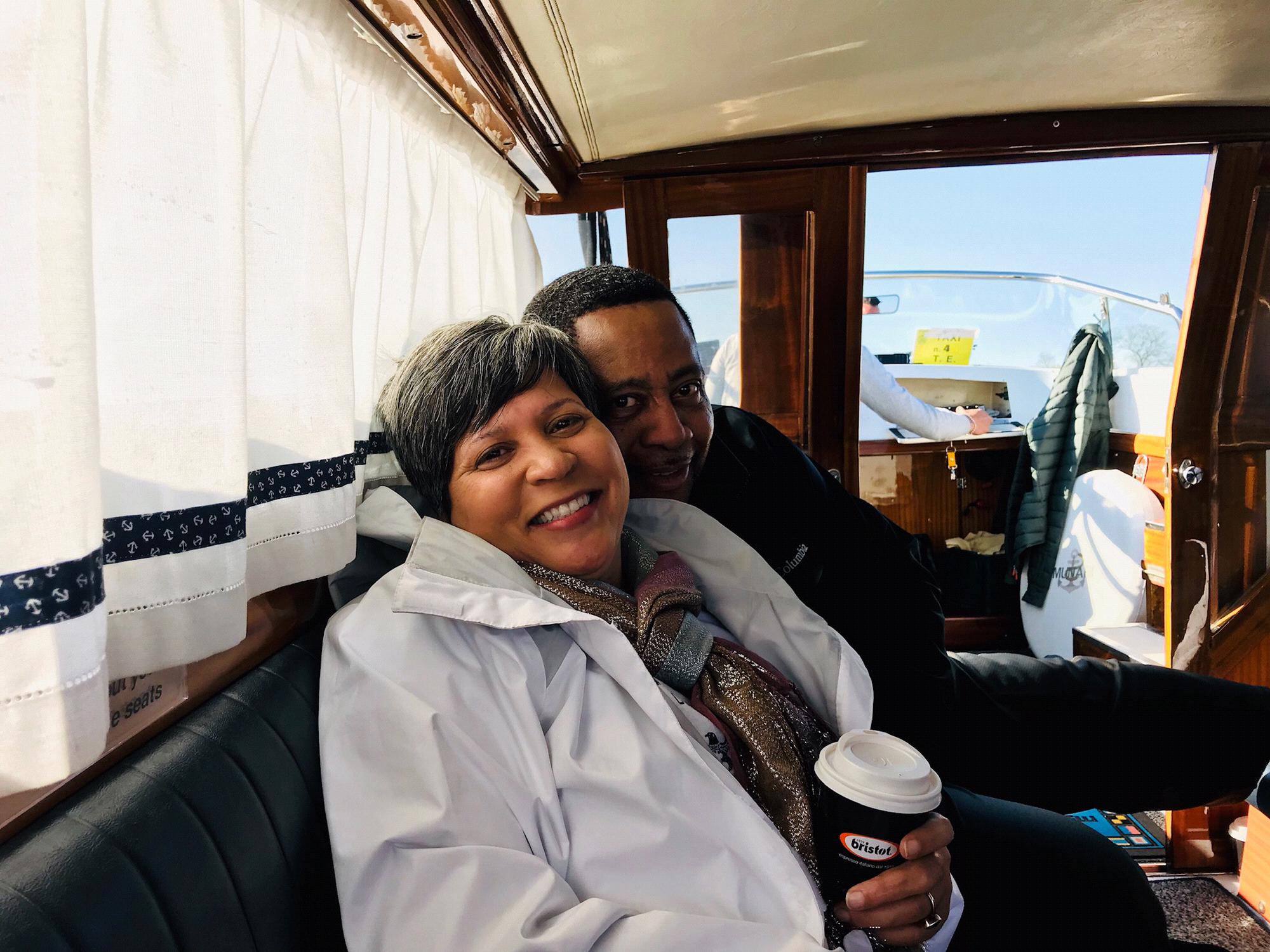 Burano Island  Boat Ride off the Venetician Lagoon Italy 2019
