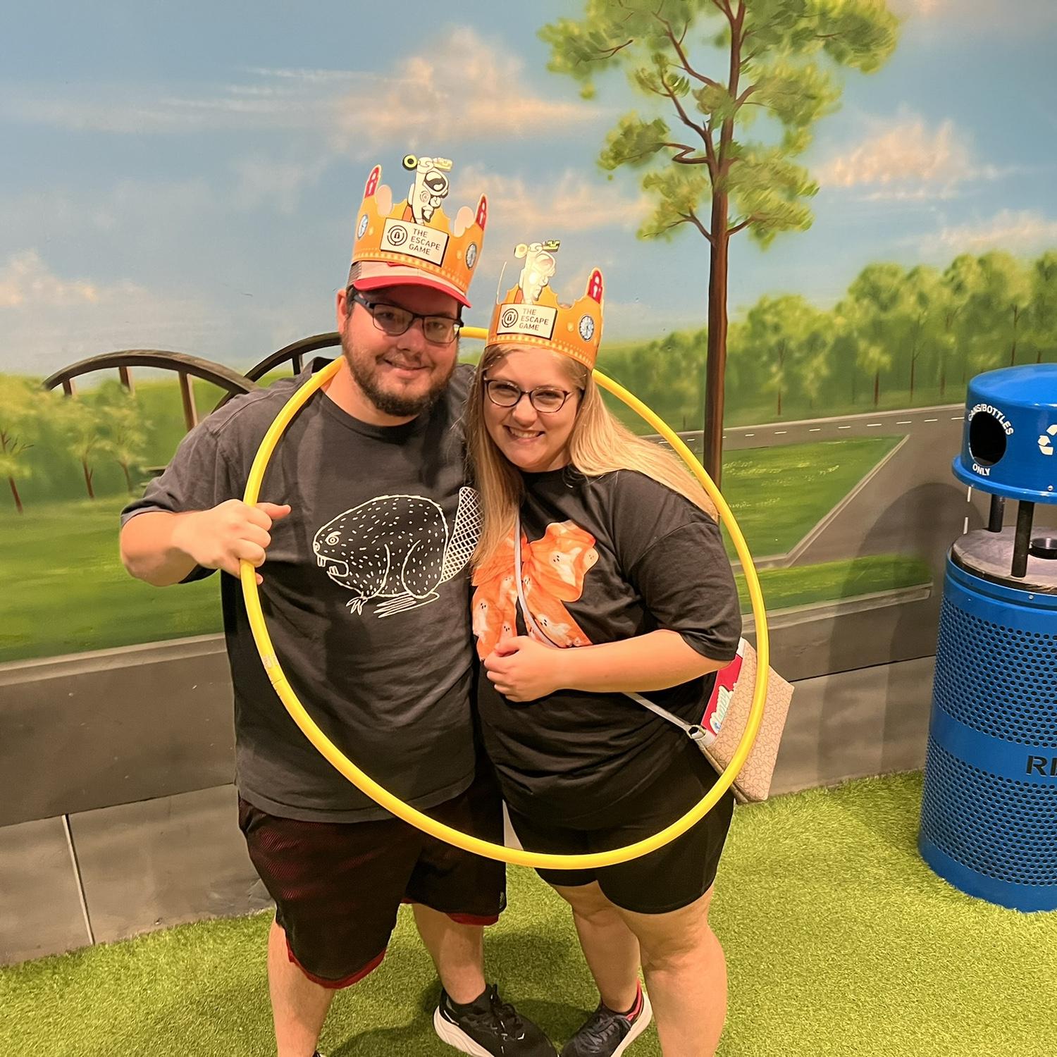 We try to find an escape room anywhere we go!