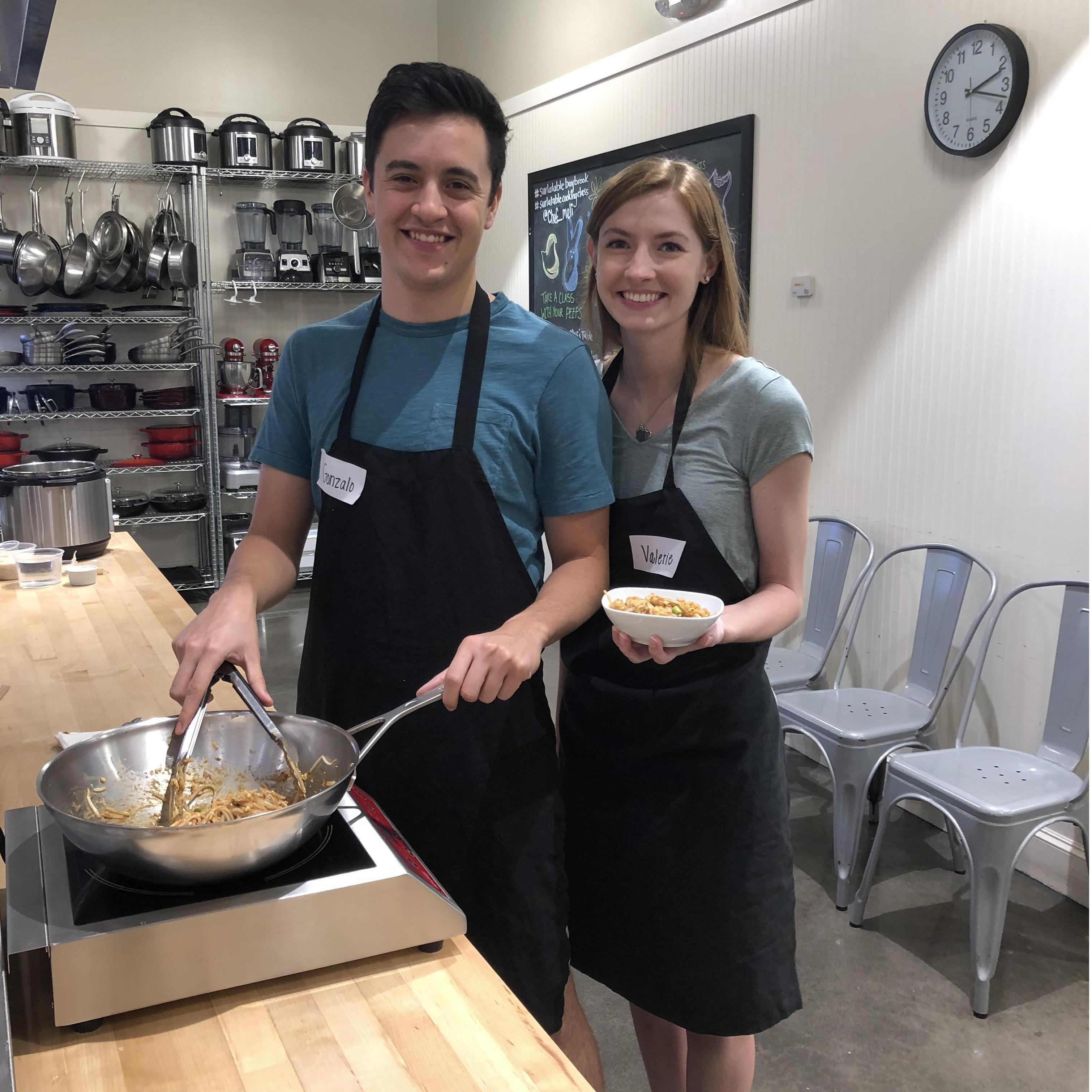 Making Pad Thai