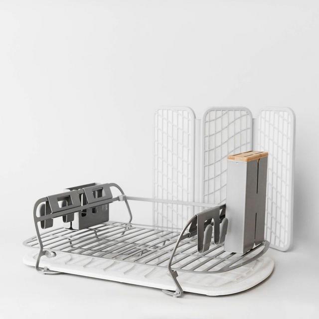 Dish Rack with Accessories + Dish Pad Bundle