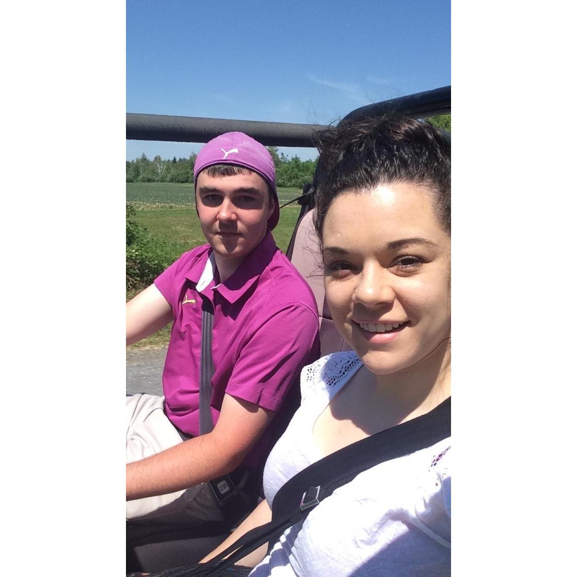 Golf and jeep rides - 2016