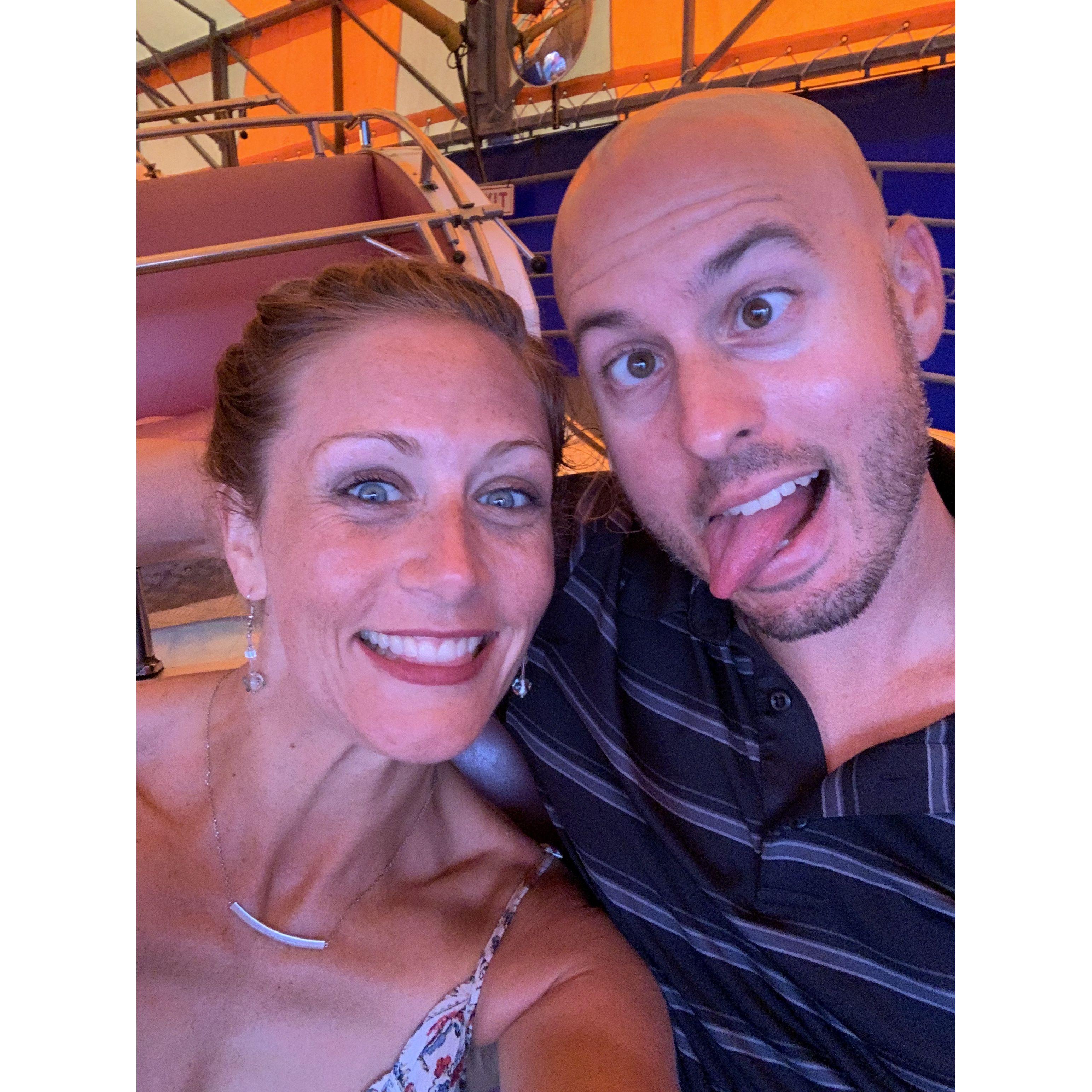 Never a dull moment with Mark around. He had me laughing so hard on this ride!