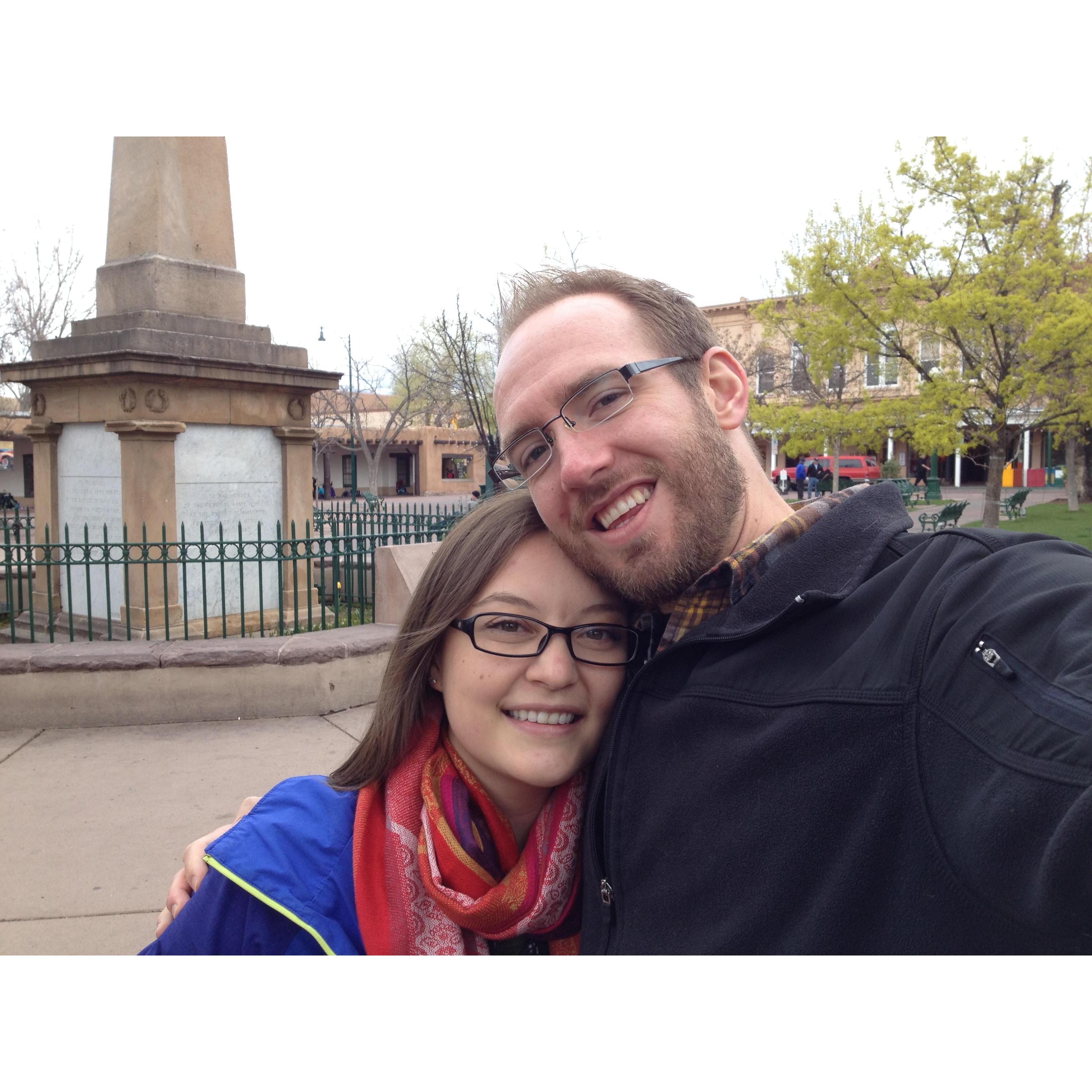 From our trip to Santa Fe, NM, where we first started talking about wedding plans and ideas