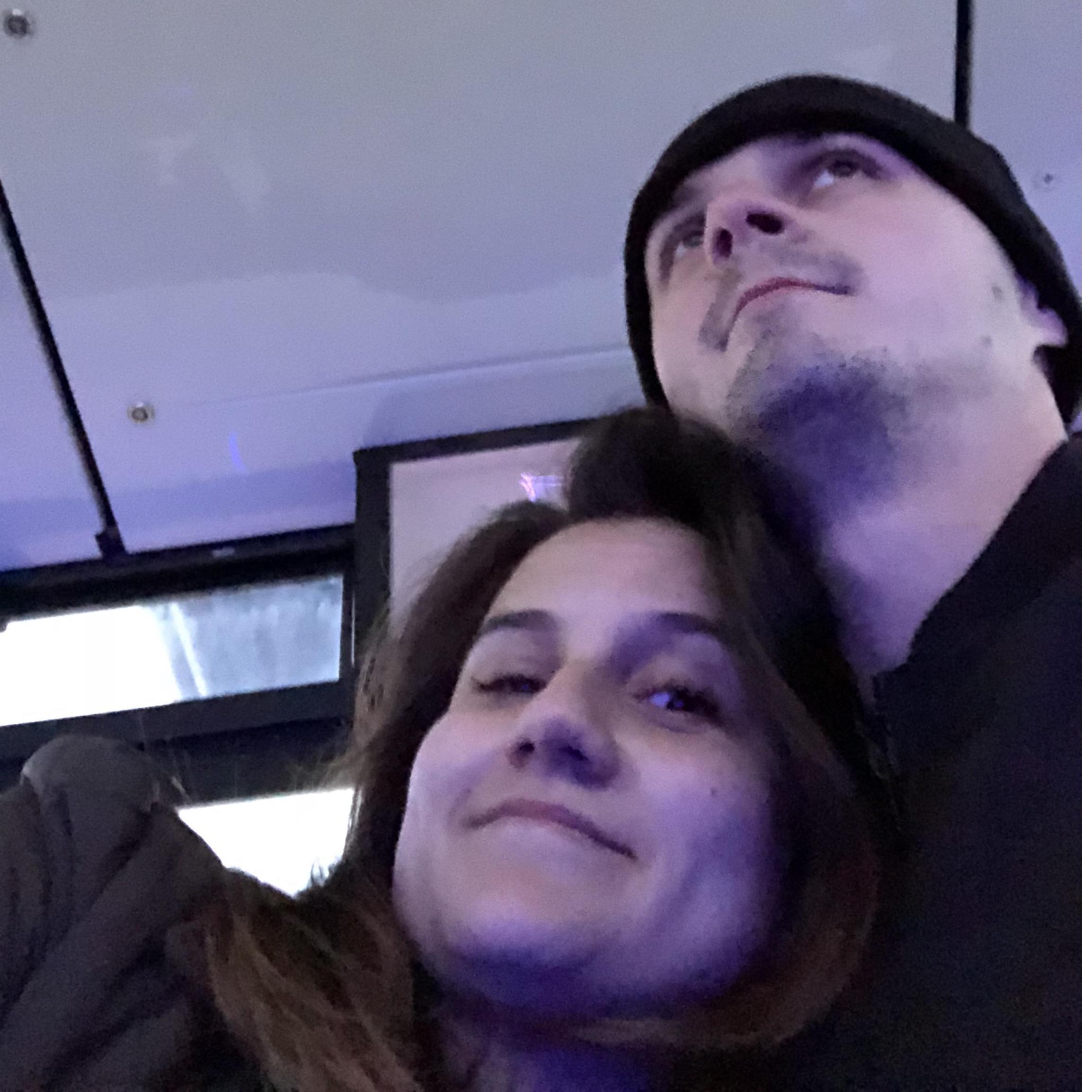 Found out he was scared of heights on the Ferris Wheel in Chicago