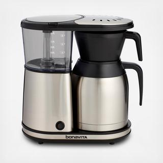 8-Cup Coffee Brewer with Stainless Steel Carafe