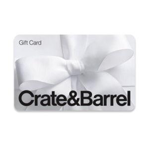 Crate and Barrel Gift Card