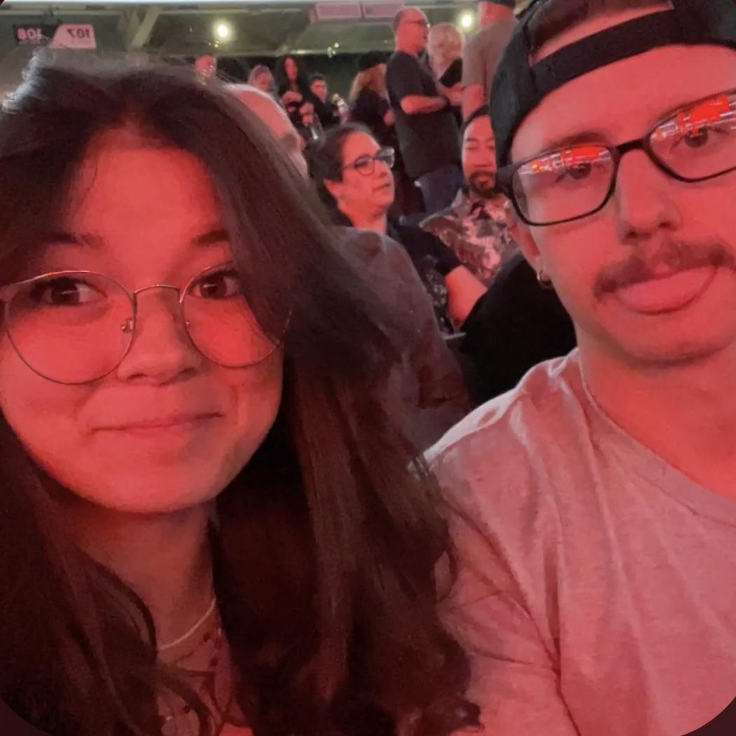 Us at the Ed Sheeran concert!