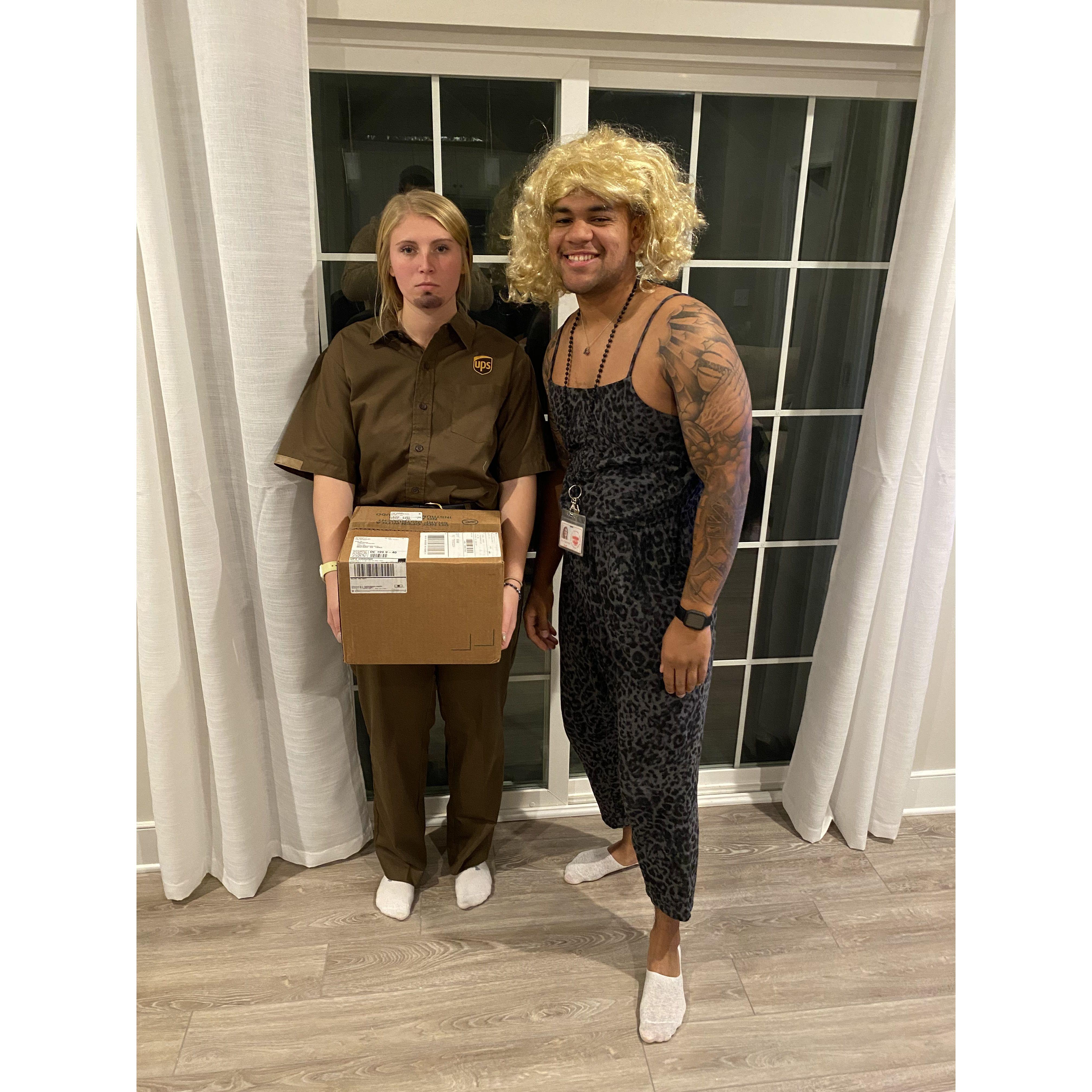 "Dress Like Your Significant Other" themed Thanksgiving