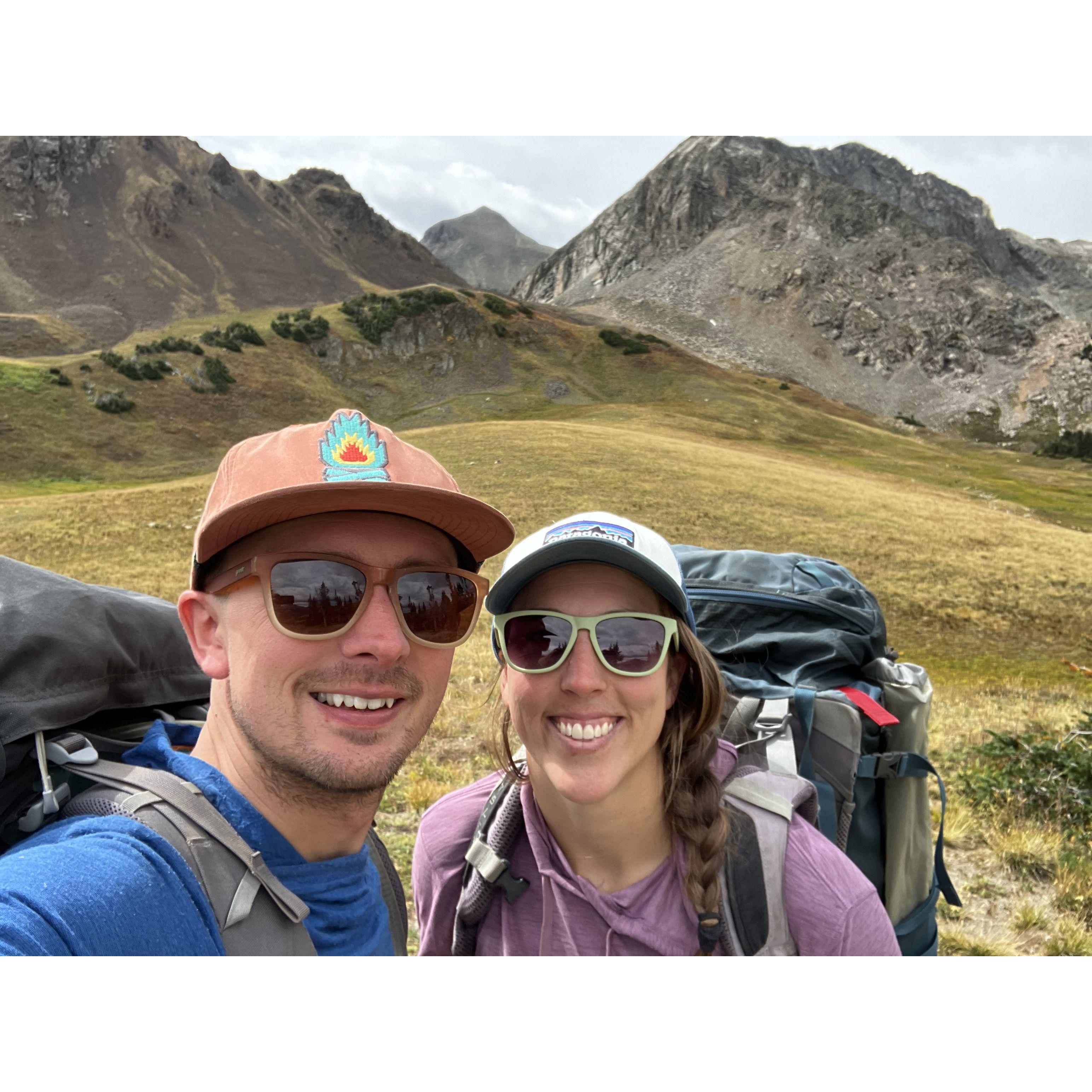 First backpacking trip together