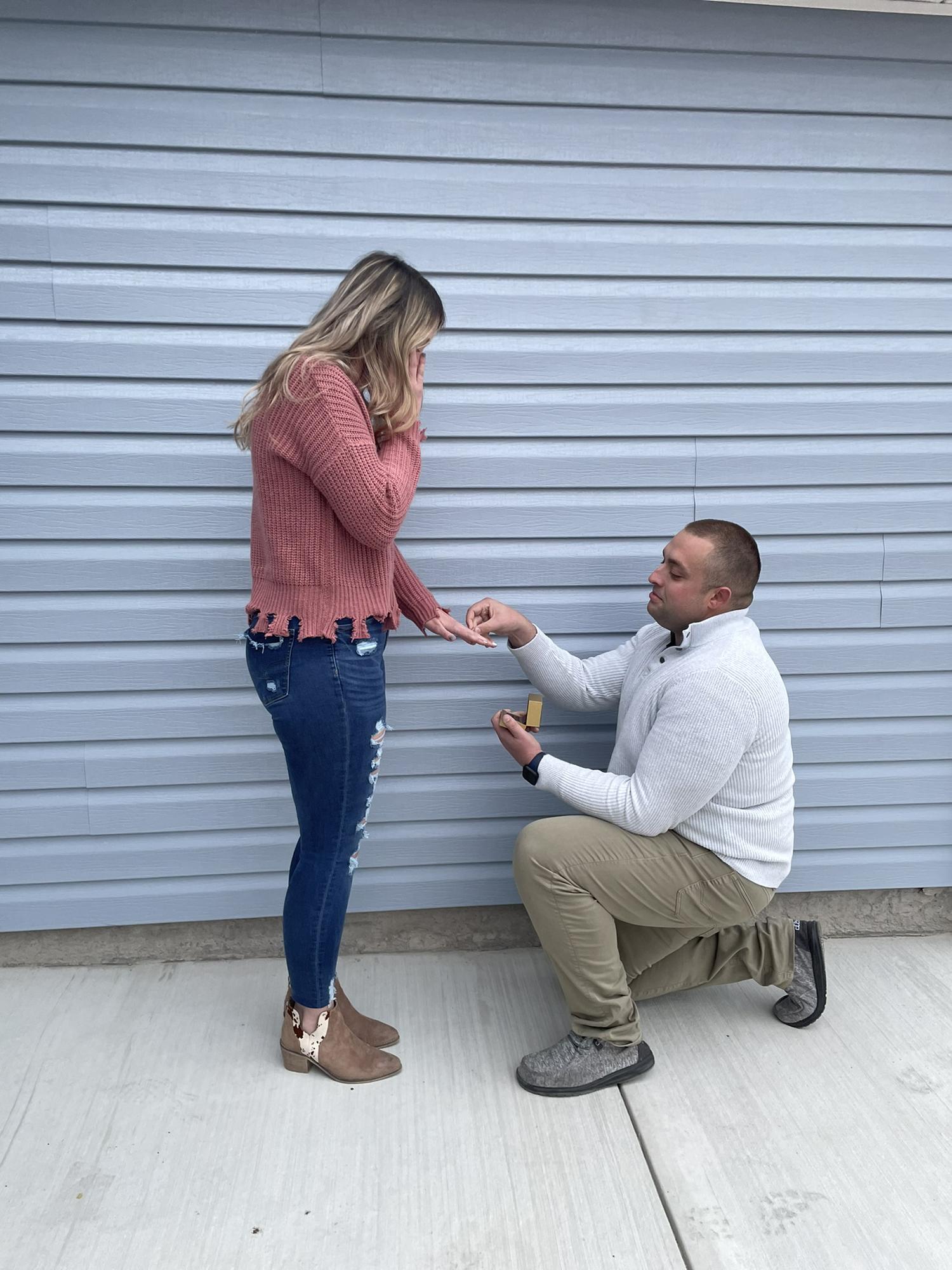 He liked it so he put a ring on it!