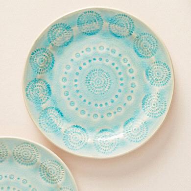 Old Havana Bread Plates, Set of 4