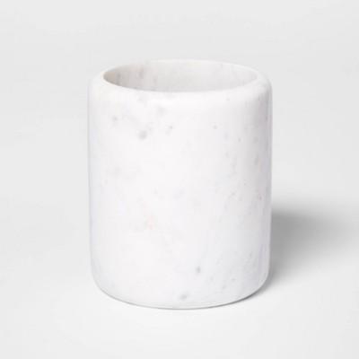 Marble Utensil Holder White - Threshold™