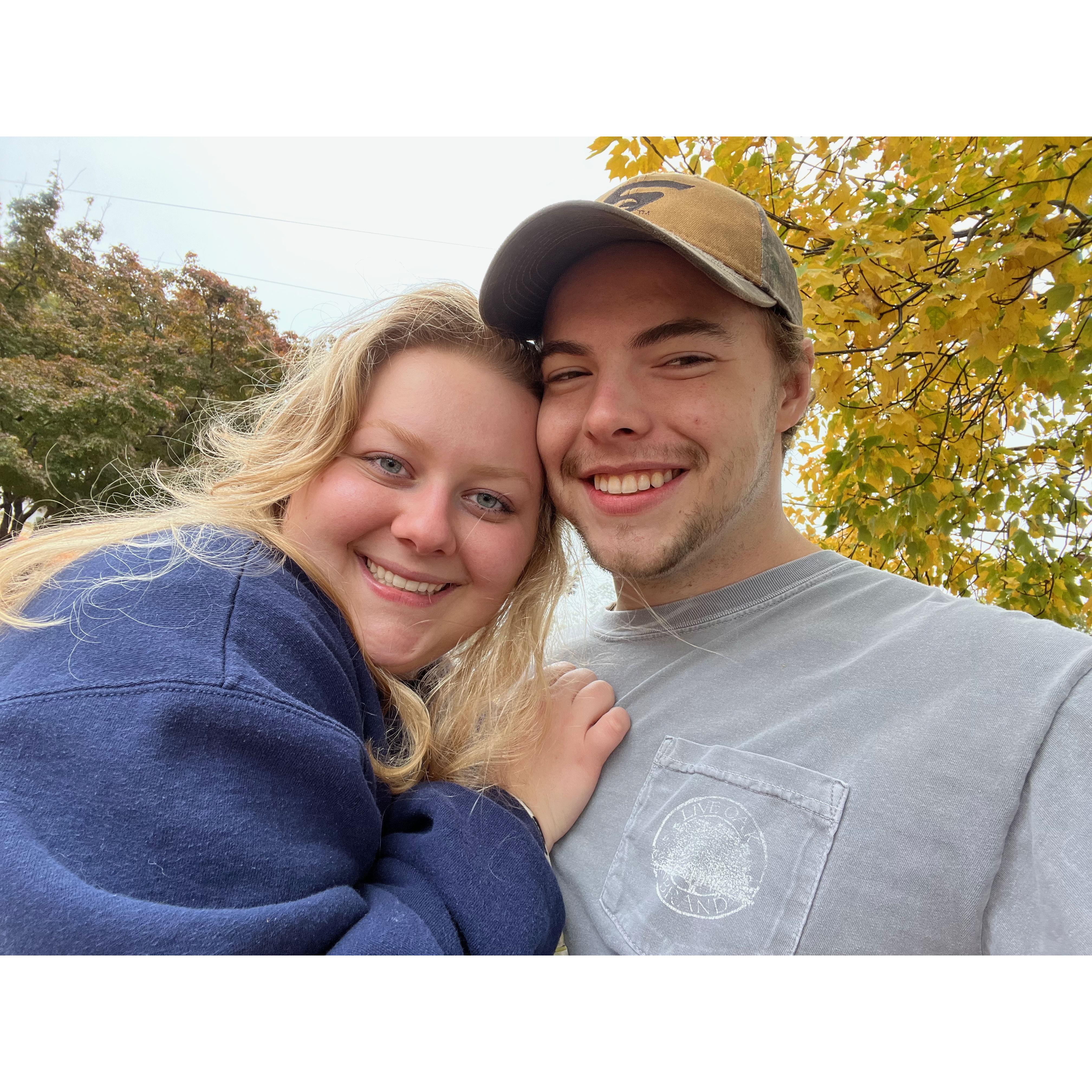 Our first pumpkin patch!