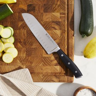 Forged Accent Hollow Edge Santoku Knife