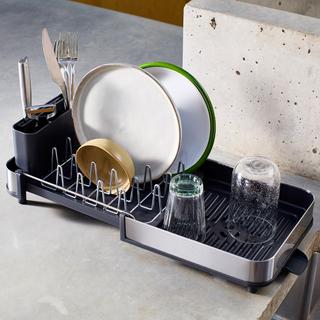 Extend Slim Steel Compact Expandable Dish Rack