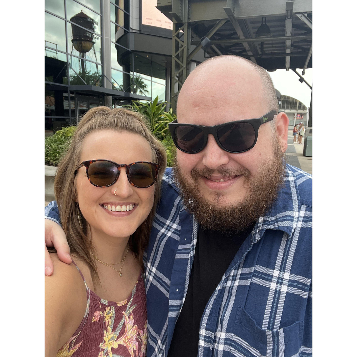 Our first date!