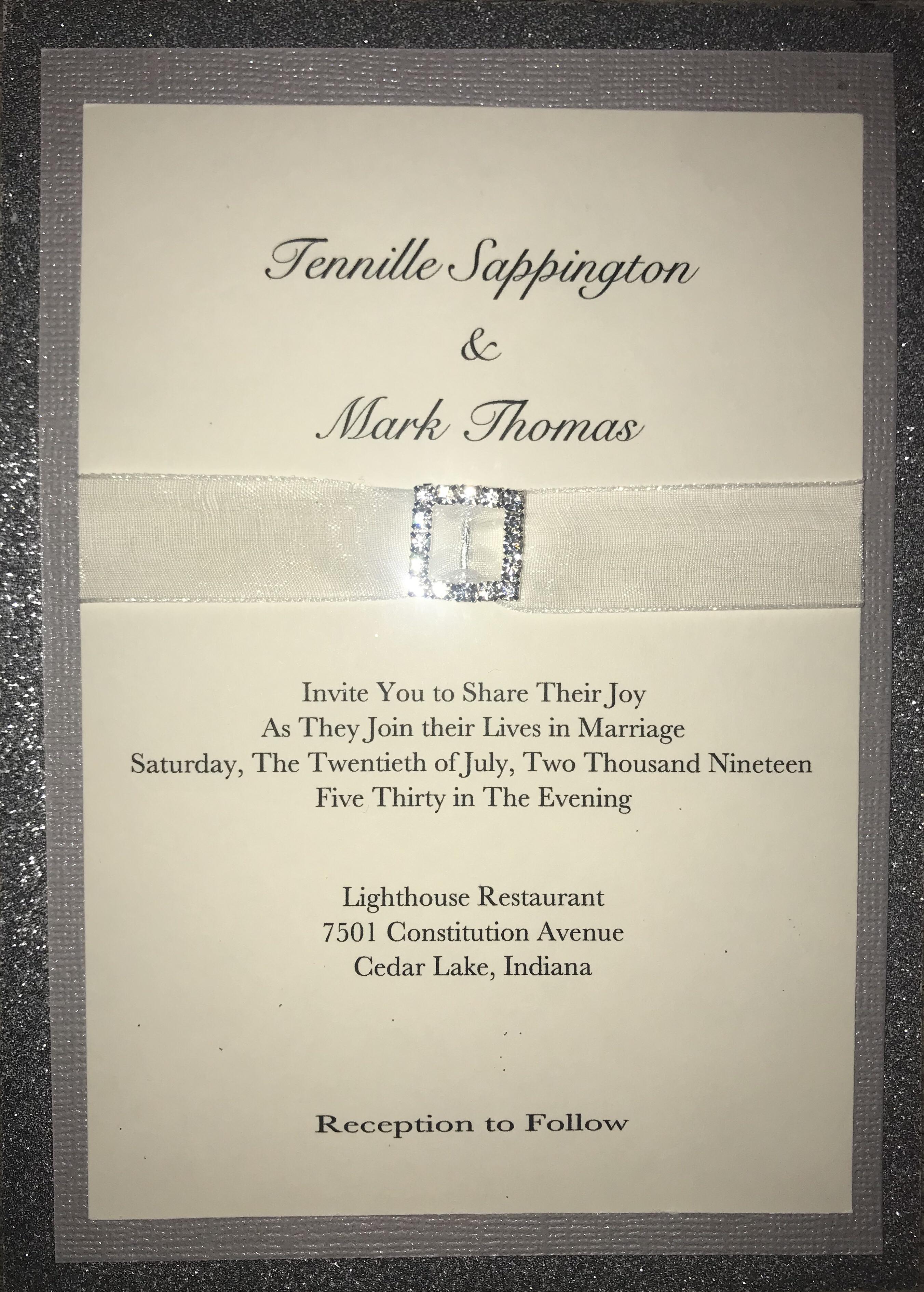 The Wedding Website of Tennille Sappington and Mark Thomas