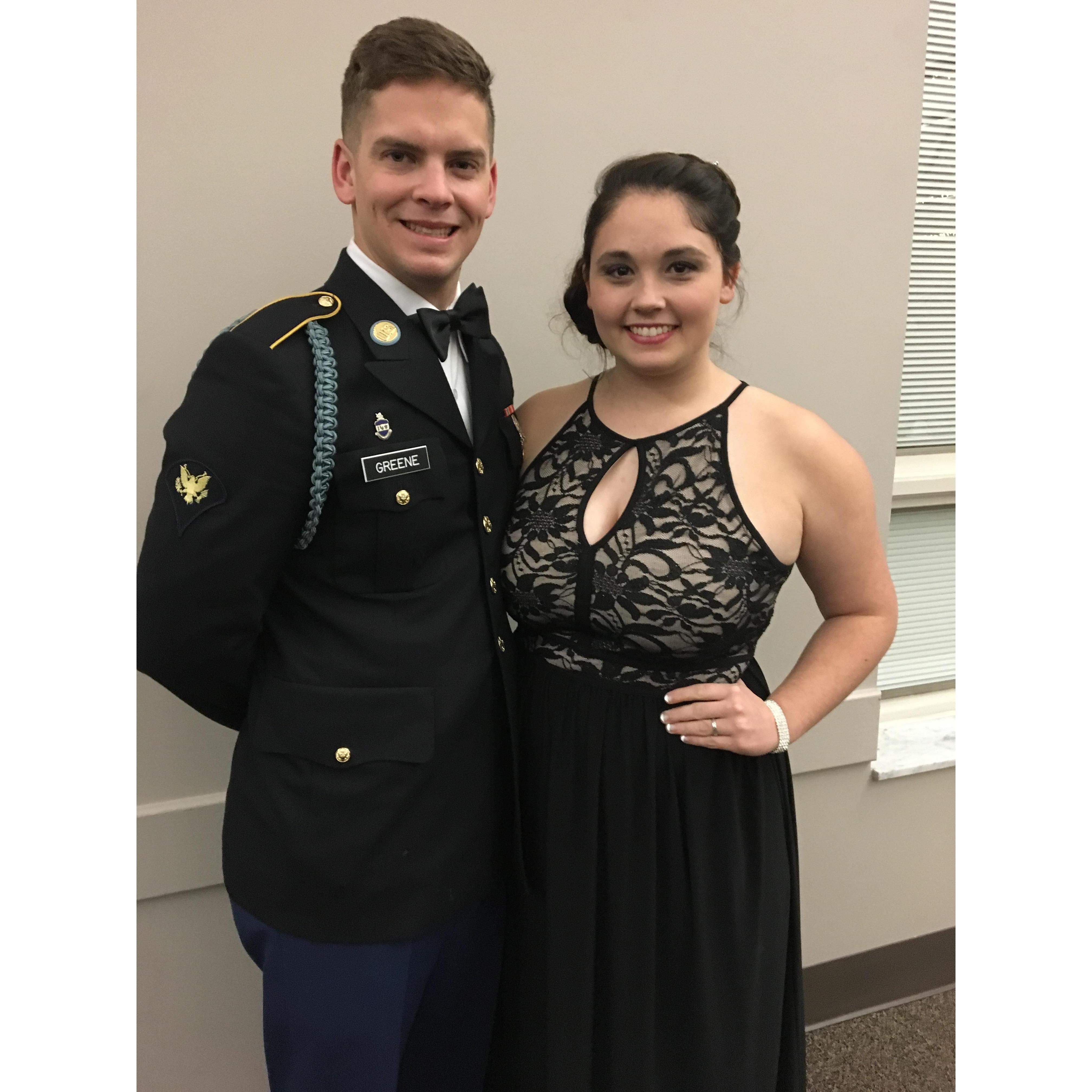 Military ball fun