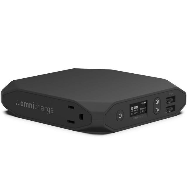 Omni 20+ 20000mah AC/DC/USB-C/Wireless Power Bank | High Powered Battery Backup for Laptops:MacBook Pro/iPad Pro/Dell/Surface | Cameras:Canon/Nikon/DSLR/DJI Drones | Smart Devices:iPhone/Samsung