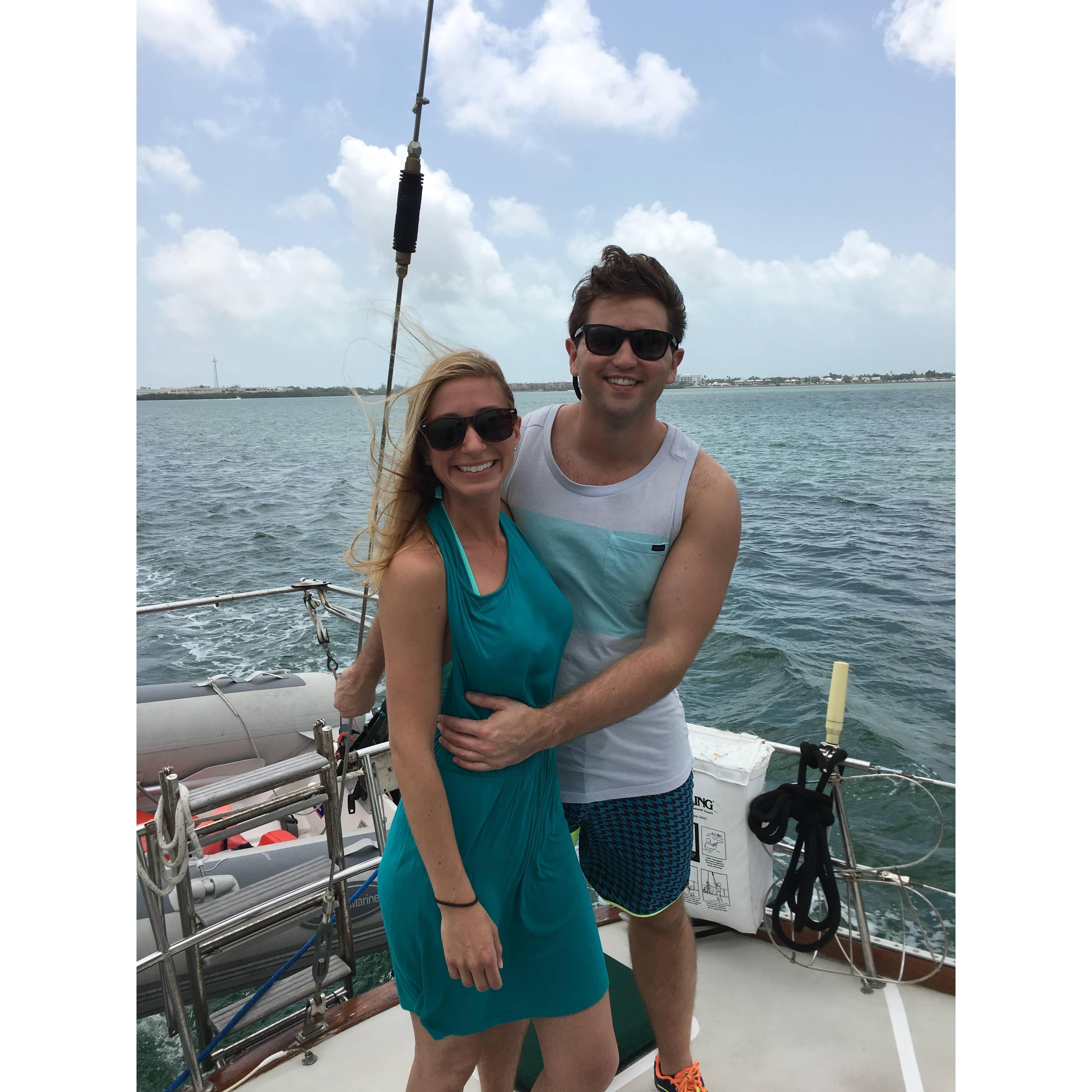 Bryce's 30th birthday trip to Key West visiting his Uncle Tom and Aunt Phoebe.
