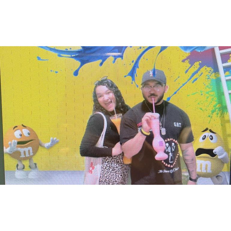 Our first time flying together... LAS VEGAS!