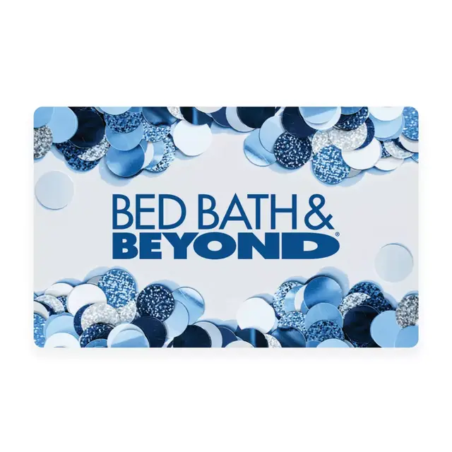 Blue Confetti $25 Gift Card