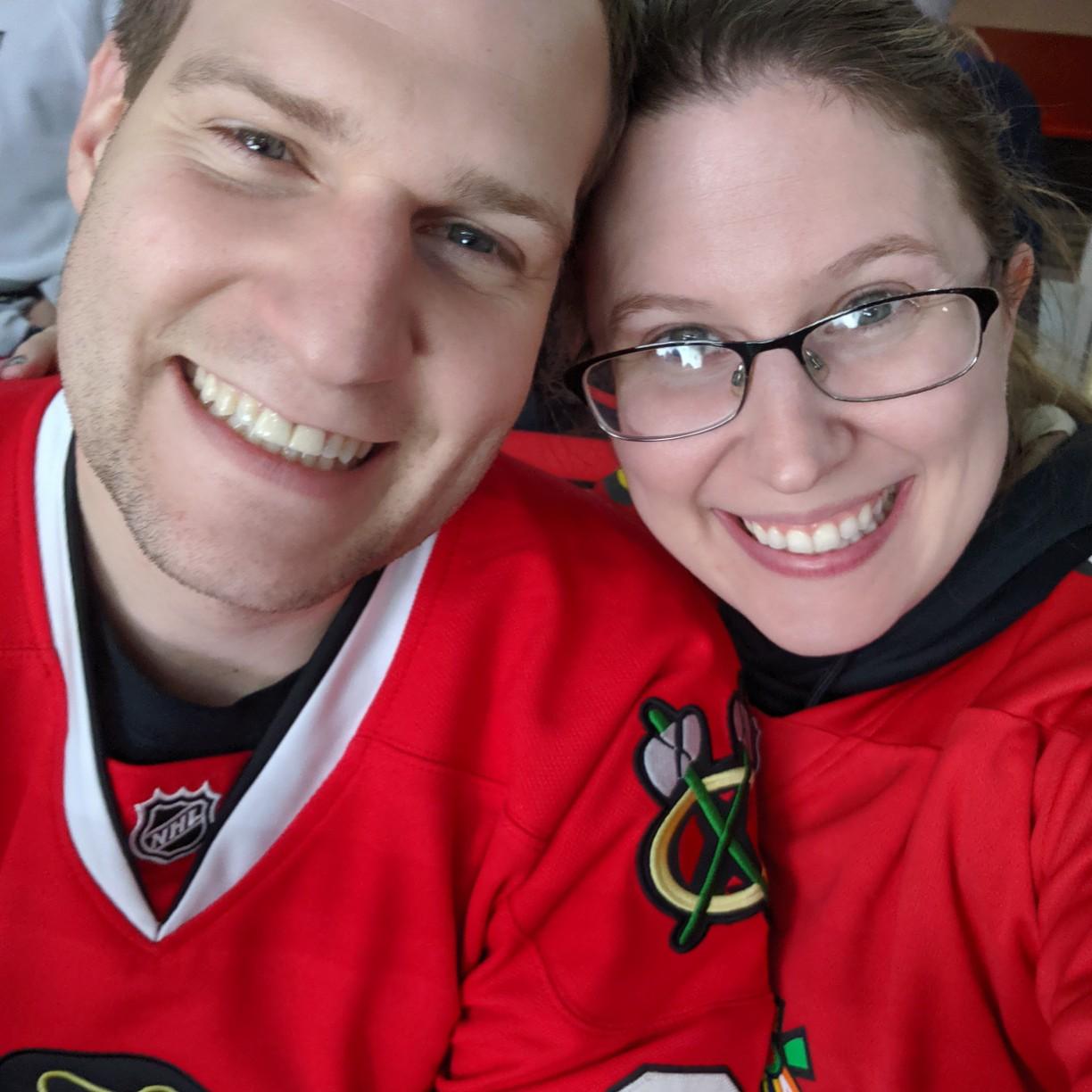 Blackhawks Hockey Game