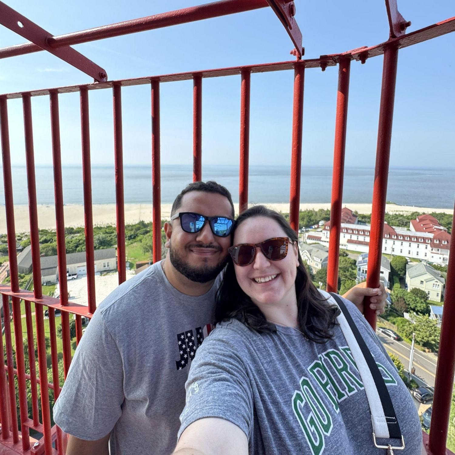 A climb to the top of the Cape May Lighthouse